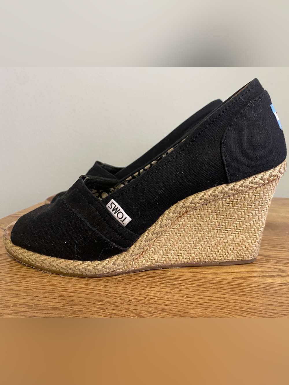 TOMS classic Espadrille Wedge